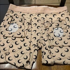 Marine Serre Beige Moon Patterned leggings only wore one time